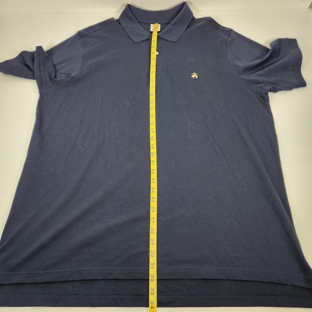 Brooks Brothers 1818 Performance Polo Navy Blue Short Sleeve Shirt Size 3XLT - Picture 10 of 10